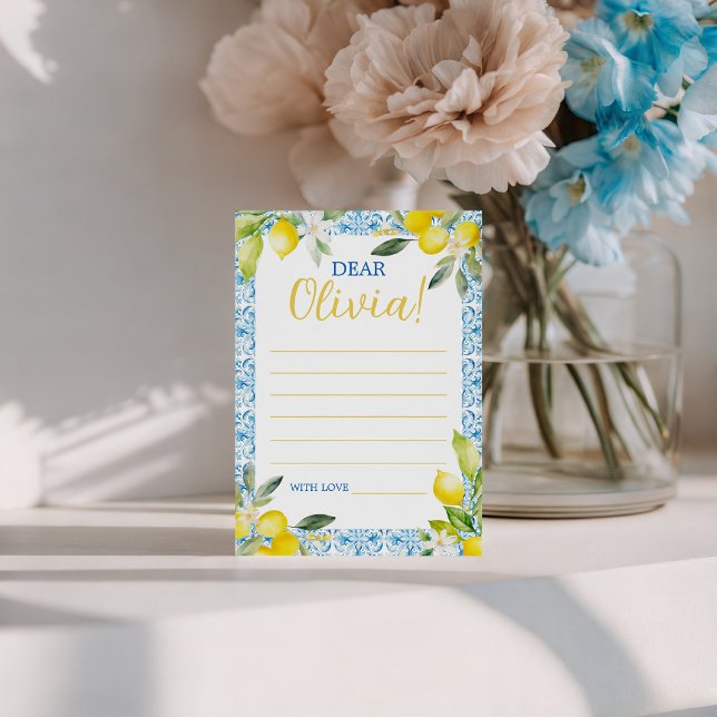 Sweet Lemon Birthday Time Capsule Card (Creator Uploaded)