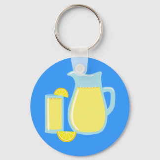 Sweet Lemonade Key Ring