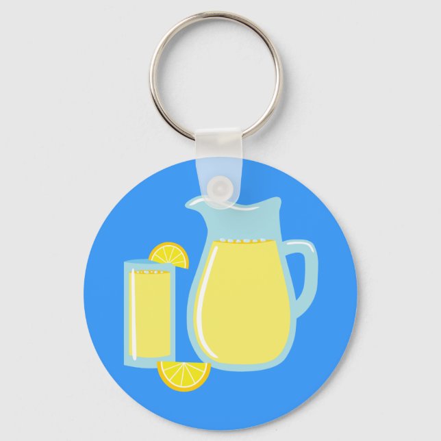 Sweet Lemonade Key Ring (Front)