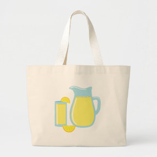 Sweet Lemonade Large Tote Bag