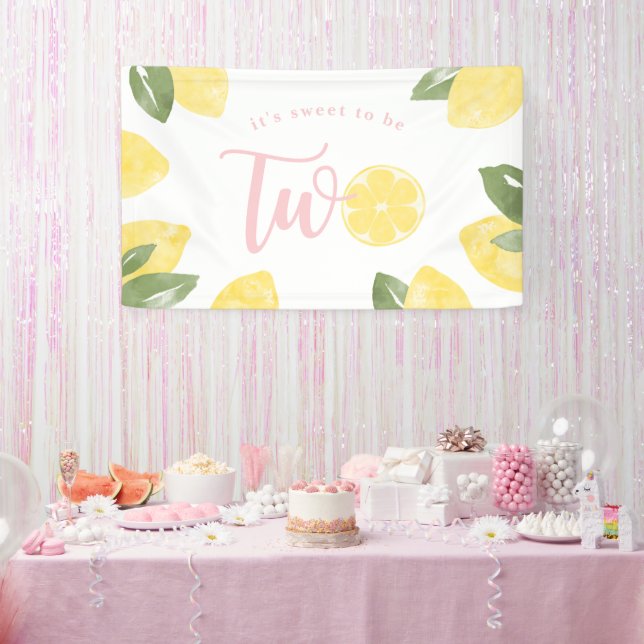 Sweet Lemons Banner (Party)