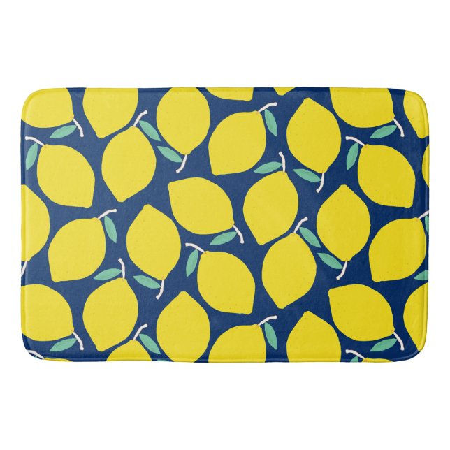 Sweet Lemons Bath Mat (Front)