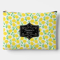 Sweet Lemons Leaf Pattern Personalised