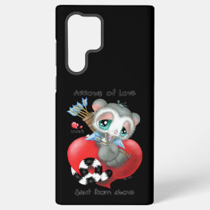 Sweet Lemur with Love Arrows – Heartfelt Design Samsung Galaxy Case