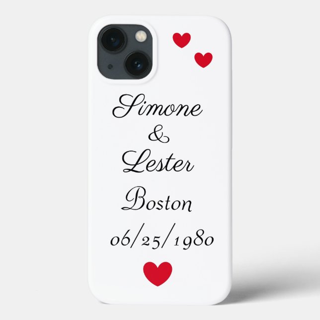 Sweet Letters Anniversary Case-Mate iPhone Case (Back)