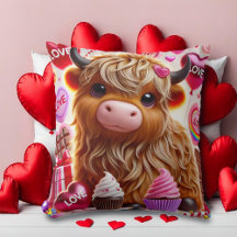 Sweet Like Candy Highland Cow Valentines