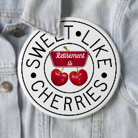 SWEET LIKE CHERRIES Retro Vintage Stamp Retirement