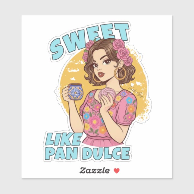 Sweet like Pan Dulce Conchas & Cafecito  (Sheet)
