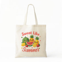 Sweet Like Summer Tropical Fruit Friends