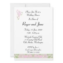 Sweet Lilac, Margarita Damask Bridal Shower