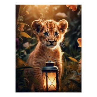 Sweet lion poster
