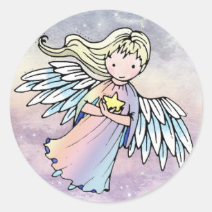 Sweet Little Angel Stickers