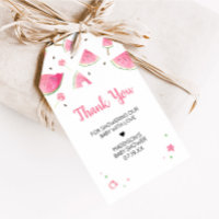 Sweet Little Baby Watermelon Baby Shower Favour Ta