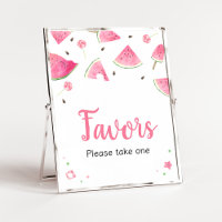 Sweet Little Baby Watermelon Baby Shower Favours