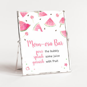 Sweet Little Baby Watermelon Mum Osa Bar Poster