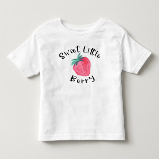 Sweet Little Berry Strawberry Toddler Tshirt