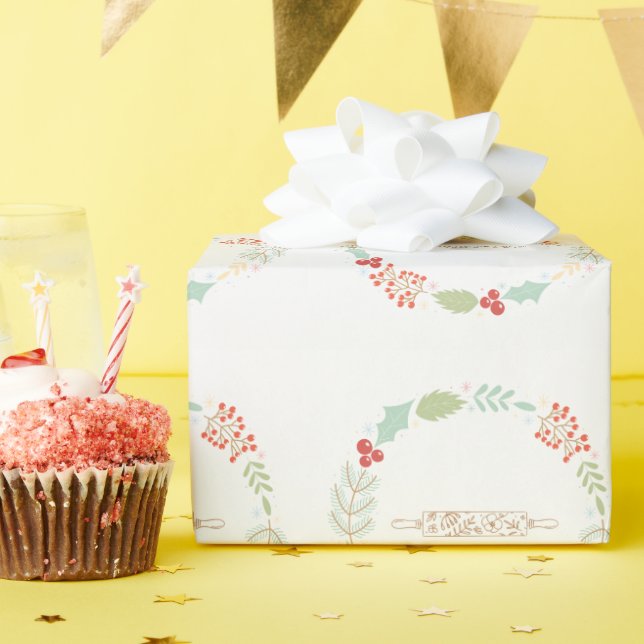 Sweet Little Bites Bakery Christmas Wrapping Paper (Birthday Party)