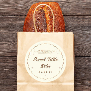 Sweet Little Bites Bakery Logo Sticker