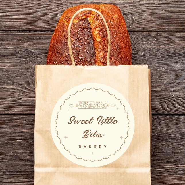 Sweet Little Bites Bakery Logo Sticker (Creator Uploaded)
