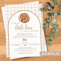 Sweet Little Bun in the Oven Neutral Baby Shower