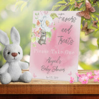 Sweet Little Bunny Baby Shower Favours and Treats