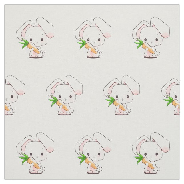 Sweet Little Bunny Fabric (Swatch)