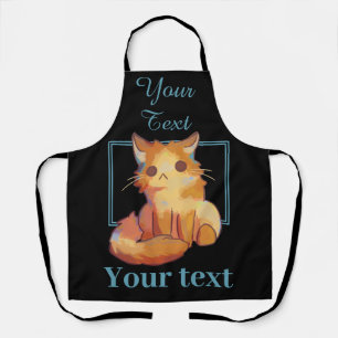 Sweet little Cat, kitten, pues Apron