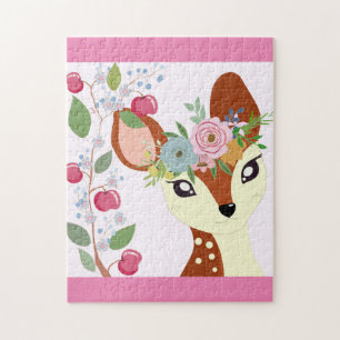 Sweet Little Deer Jigsaw Puzzle