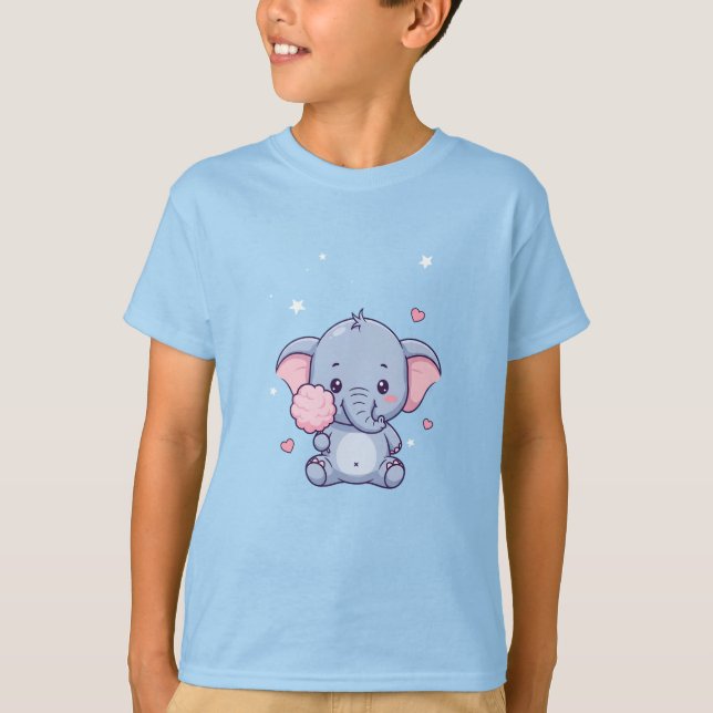 Sweet Little Elephant T-Shirt (Front)