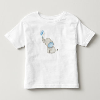 Sweet Little Elephant with Balloons – Cute & Adora Toddler T-Shirt