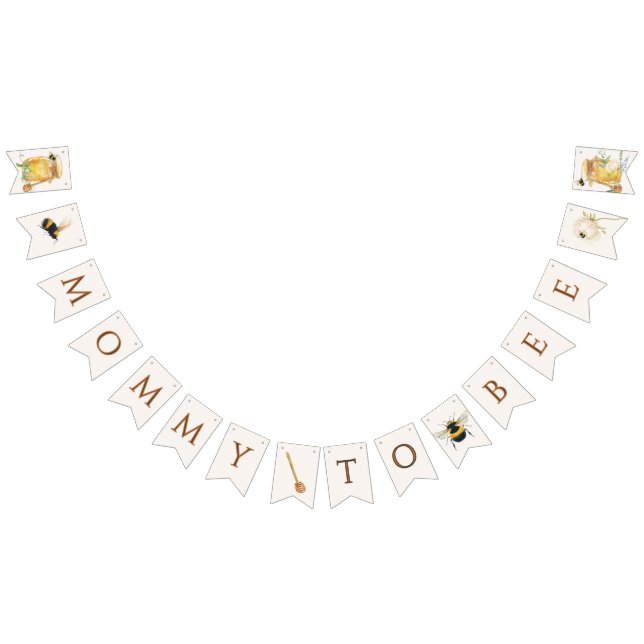 Sweet Little Honey Baby Shower Bunting (All)