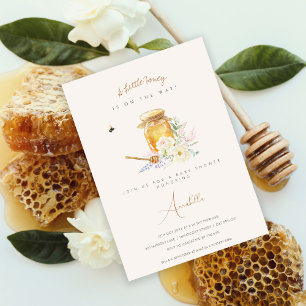 Sweet Little Honey Baby Shower Invitation