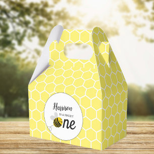 Sweet Little Honey Bee 1st Birthday Party Favour Box