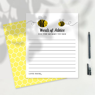 Sweet Little Honey Bee Baby Shower Advice