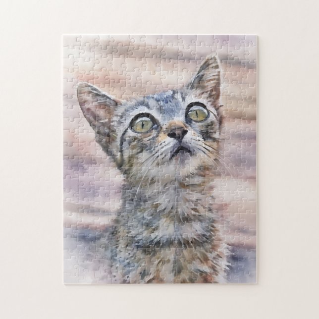 Sweet Little Kitten Art Puzzle (Vertical)