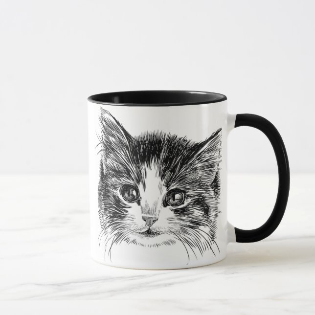 Sweet little Kitten Mug (Right)