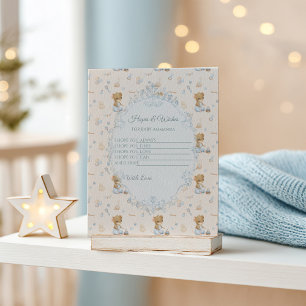 Sweet Little Mouse Baby Shower Enclosure Card