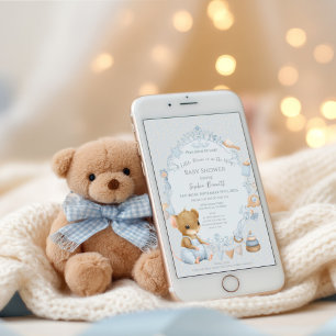 Sweet Little Mouse Baby Shower Invitation