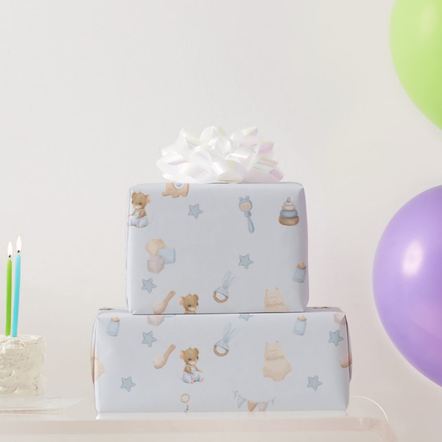 Sweet Little Mouse Wrapping Paper (Party Gifts)