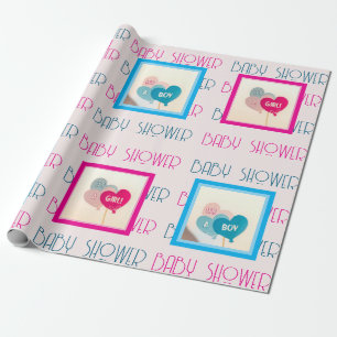 Sweet Little One Baby Shower Wrapping Paper