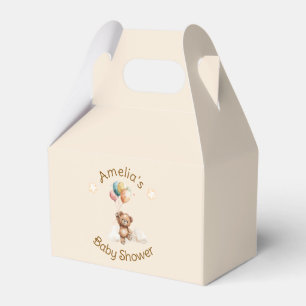 Sweet Little One on the Way Neutral Baby Shower Favour Box