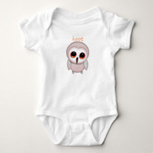 Sweet Little Owl Hoot Baby Bodysuit