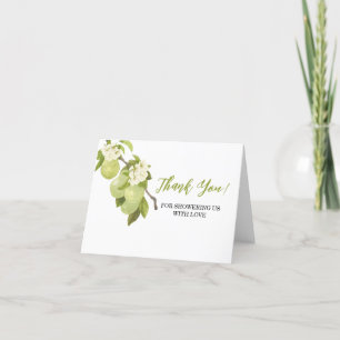 Sweet Little Pear Thank You Card