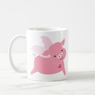 Sweet Little Pig Valentines Day Coffee Mug