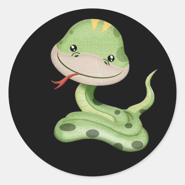 Sweet Little Sanke  Sticker (Front)