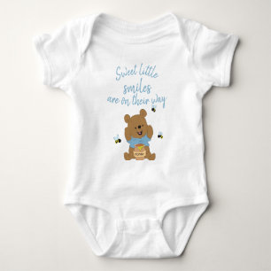 Sweet Little Smiles Are On Their Way Baby Bodysuit