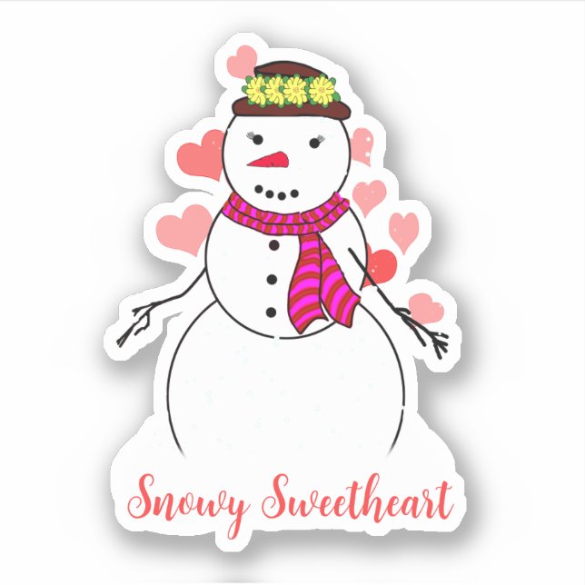 Sweet Little Snow Girl (Front)