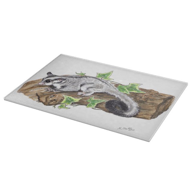 Sweet Little Sugar glider Joey Cutting Board (Corner)