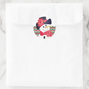 Sweet Little Whimsy Design Classic Round Sticker