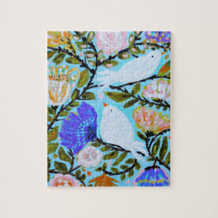 Sweet Love Birds II Jigsaw Puzzle